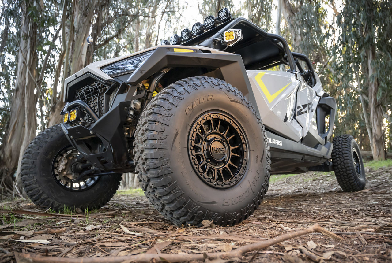 2022 Polaris RZR - KMC UTV IMPACT UTV BEADLOCK - Black | Wheel Pros